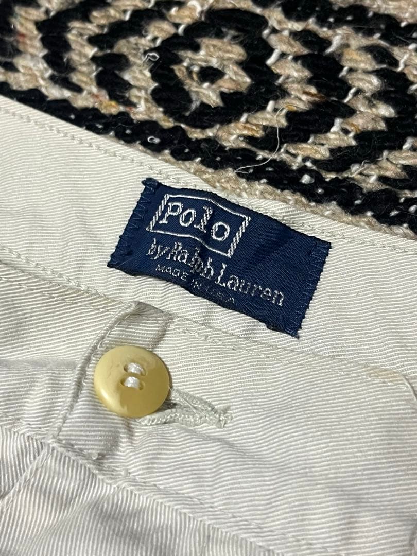 【Polo Ralph Lauren】USA製 POLO CHINOチノパンツ
