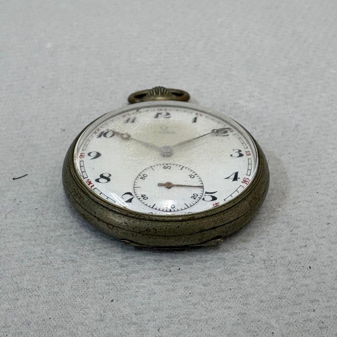 【動作未確認】オメガ　懐中時計　スモールセコンド　ヴィンテージ　手巻き