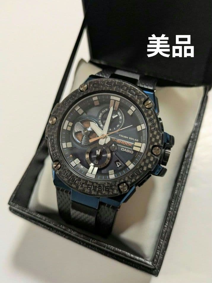 G-STEEL GST-B100XB-2AJF　G-SHOCK カーボン　美品