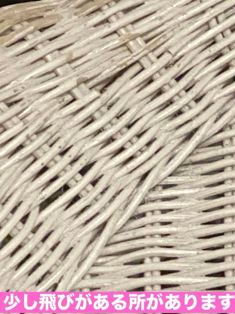 希少♦️高級 エッグチェア♦️ホワイト ラタン リゾートチェア①1脚♦️送料込