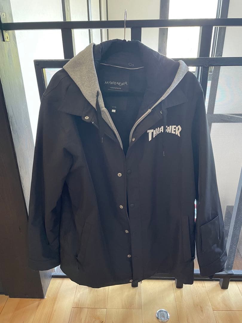 年末断捨離価格　AA HARDWEAR THRASHER フード付きジャケット