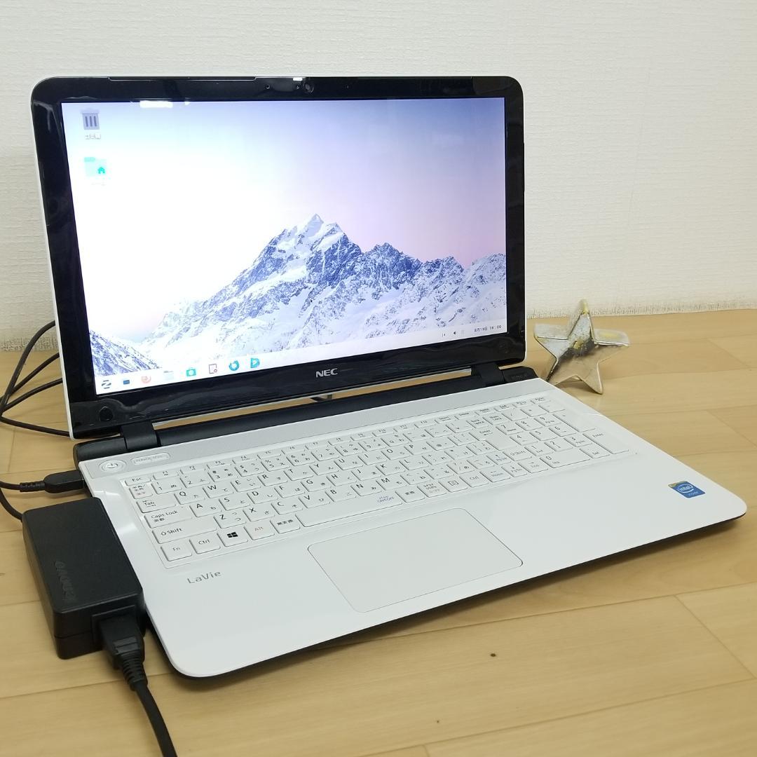 期間限定 新品SSD Blu-ray搭載 ノートPC NEC (E1327)