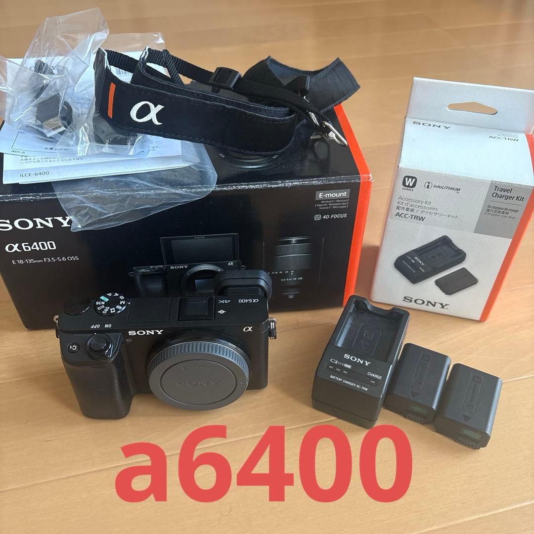 Sony a6400本体　バッテリー