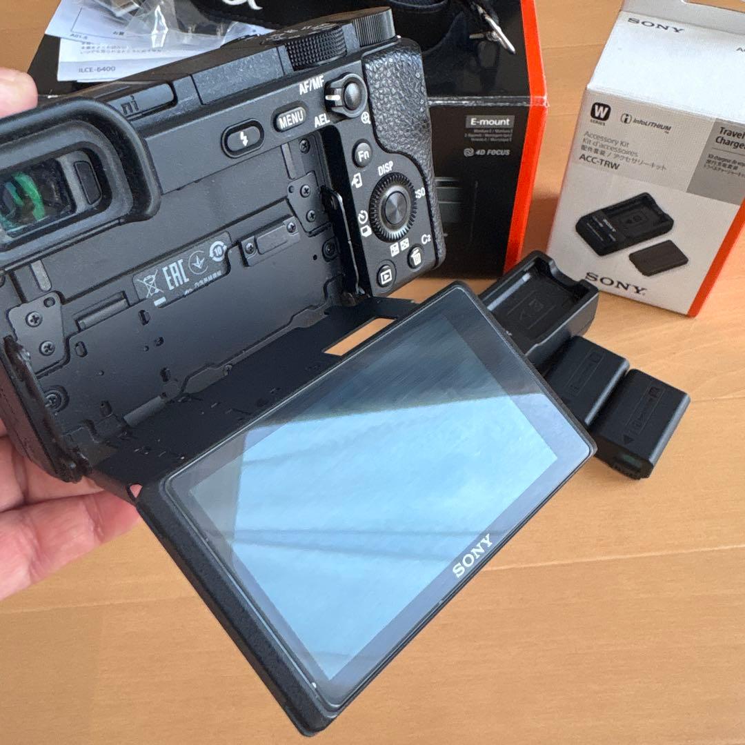 Sony a6400本体　バッテリー