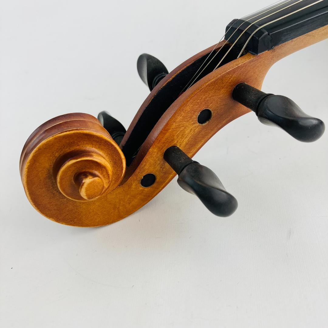 美品 ハルシュタット V-12 4/4 バイオリン 弓2本付き セミハードケース