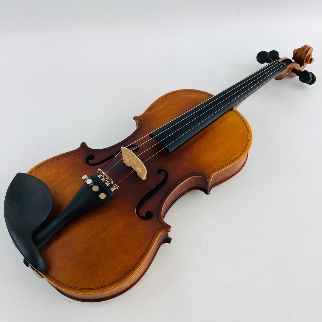 美品 ハルシュタット V-12 4/4 バイオリン 弓2本付き セミハードケース