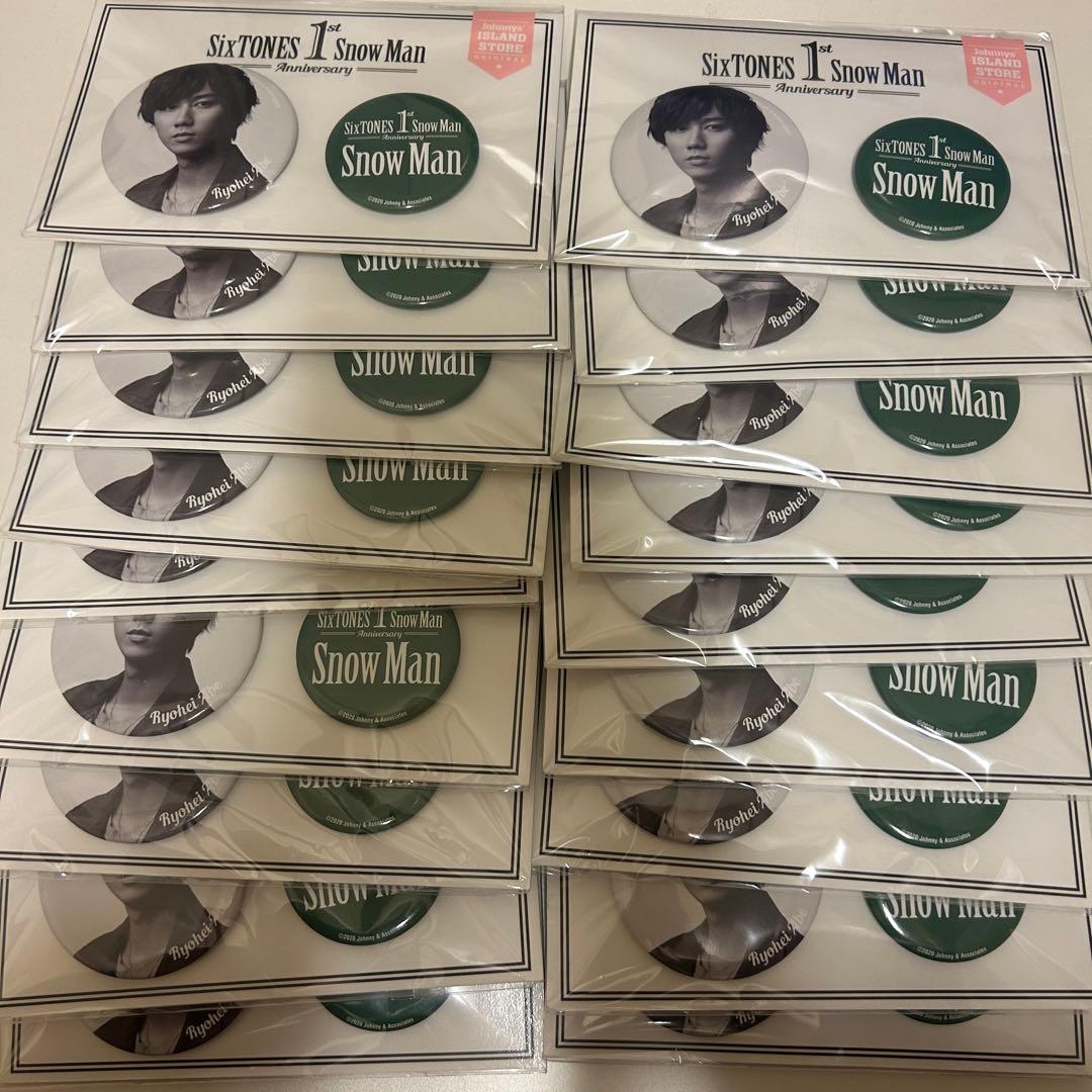 阿部亮平 ステッカー缶バッジセット