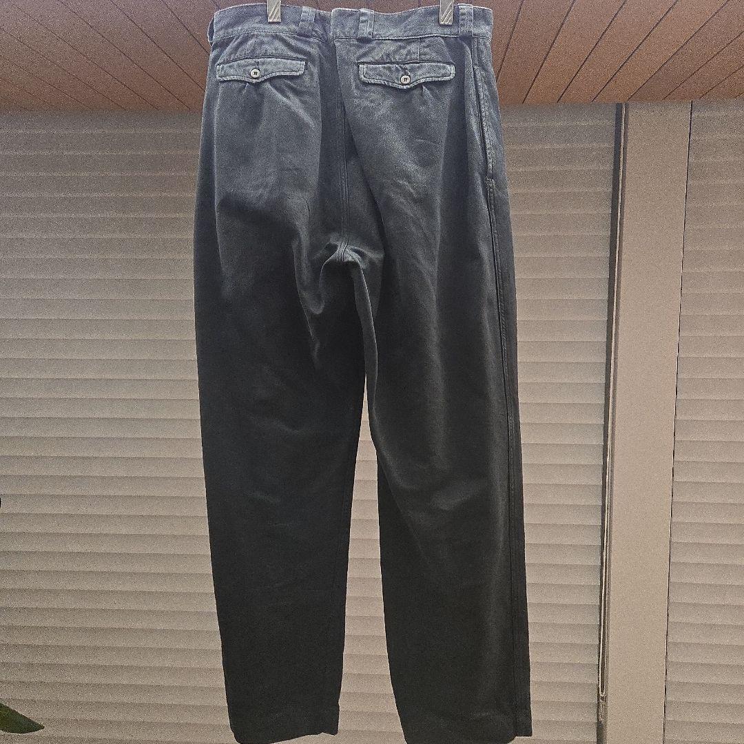 フランス軍　M52　チノパン 黒染め