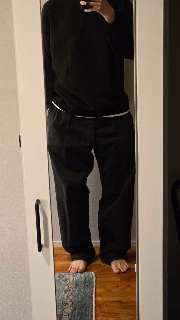 フランス軍　M52　チノパン 黒染め