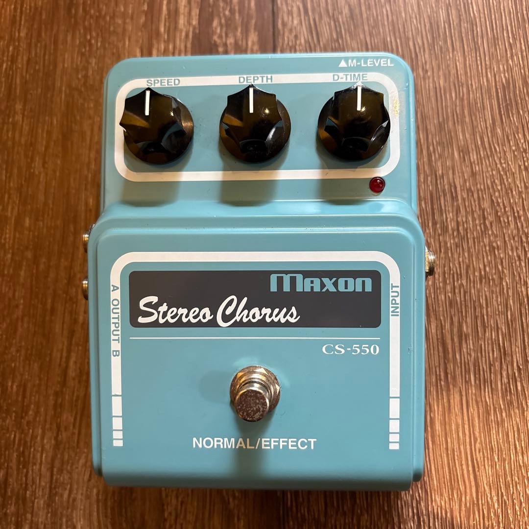 Maxon CS-550 ステレオコーラスエフェクター