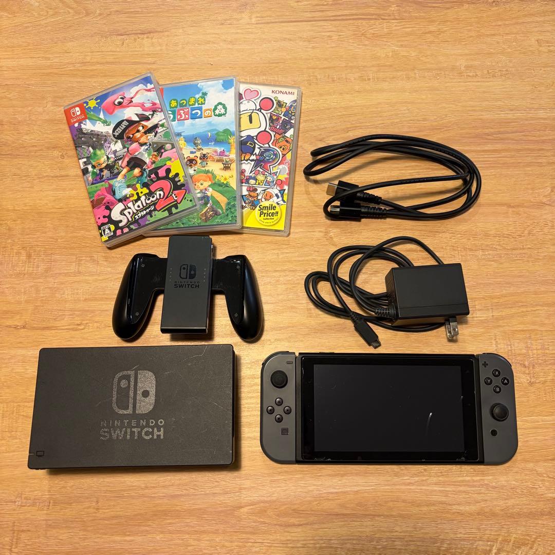 【箱無】Nintendo Switch 本体 + ゲームソフトおまけ付き
