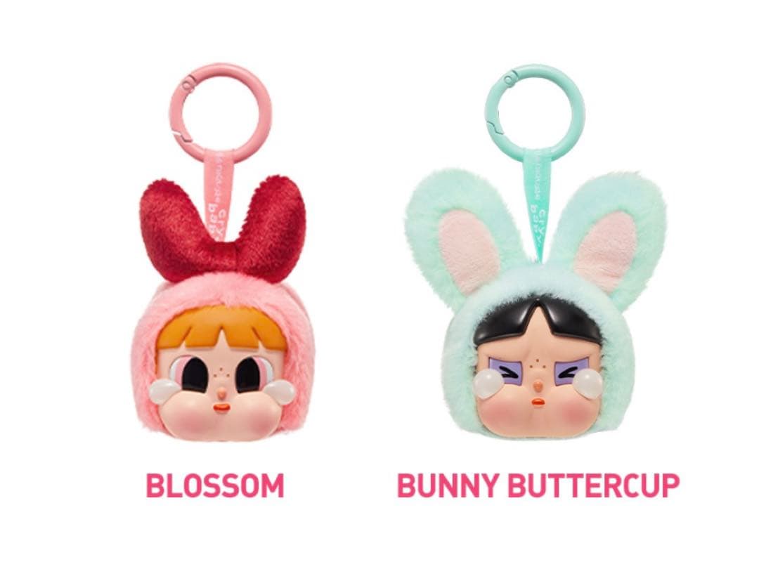 CRYBABY × パワーパフ ガールズ シリーズ ぬいぐるみ【ピース】