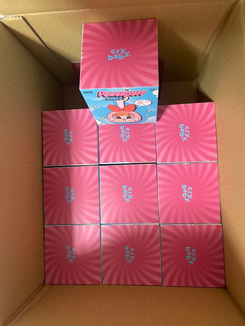 CRYBABY × パワーパフ ガールズ シリーズ ぬいぐるみ【ピース】