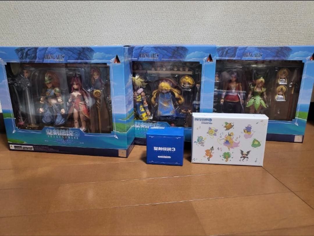 聖剣伝説　ブリングアーツ　3セット