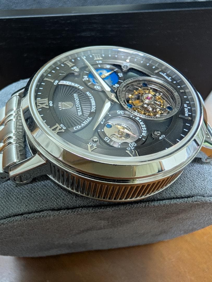 【付属品完備】ヴァルドホフ WALDHOFF ウルトラマチック シルバー