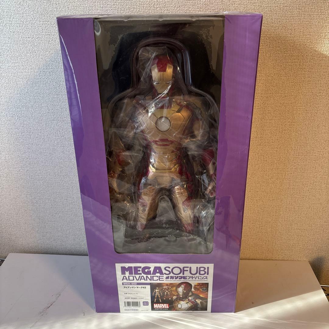 海洋堂 メガソフビアドバンス アイアンマン3 約450mm MSA-002