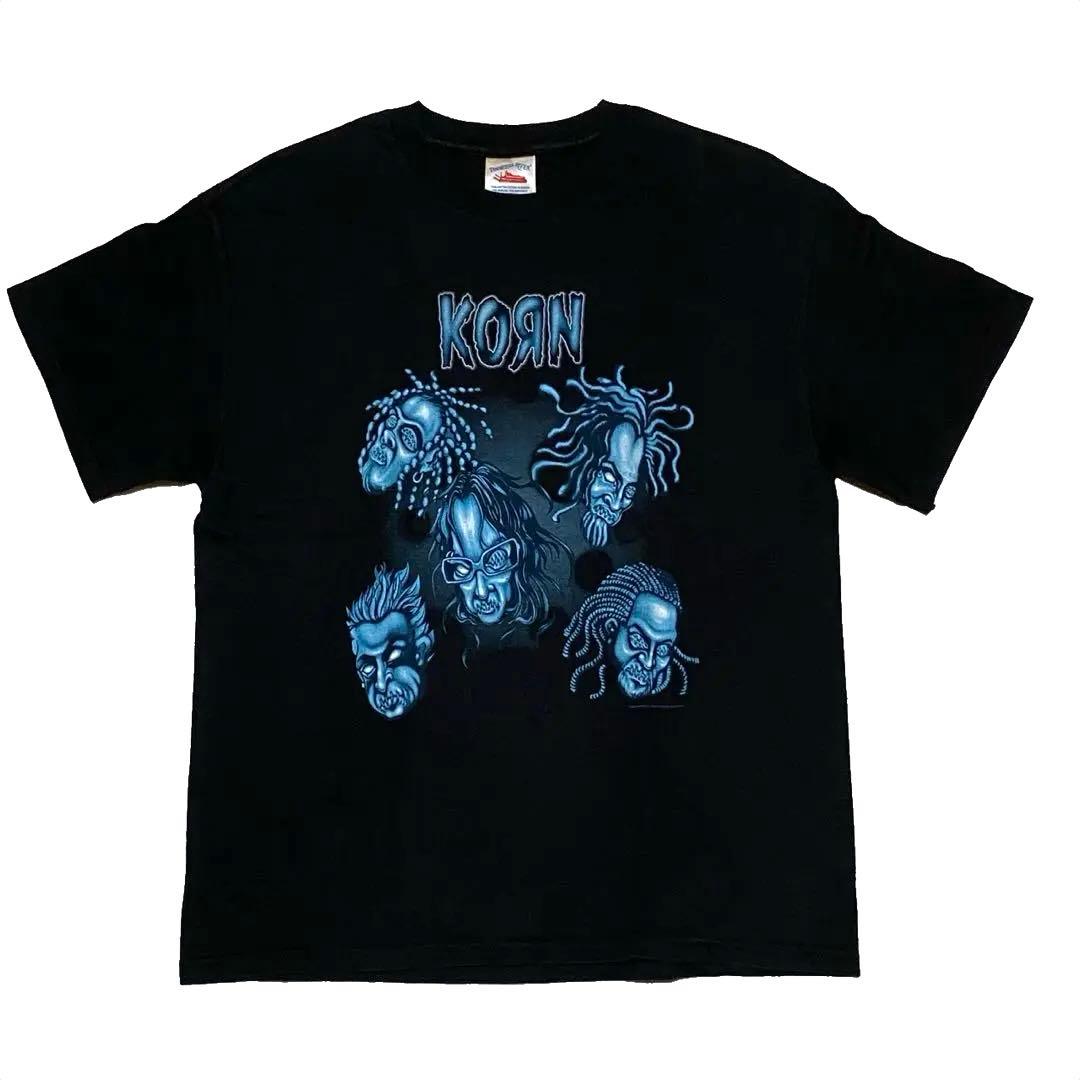 00s KORN バンドTシャツ コーン BAND ロック ROCK