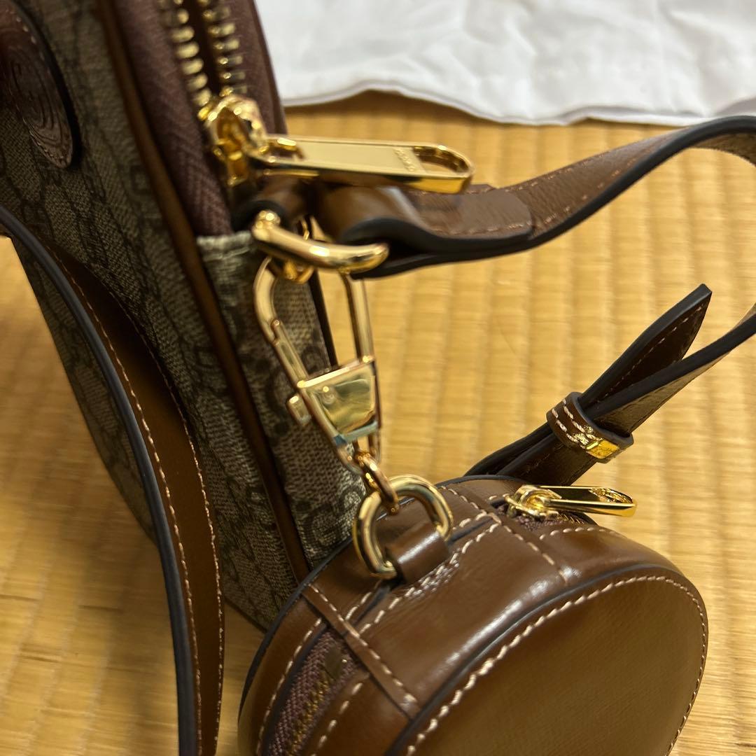 GUCCI ミニショルダーバッグ インターロッキングG