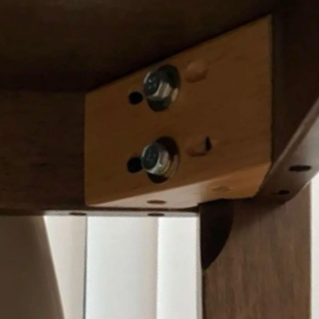 北欧レトロ ダイニングテーブル 天然木 大型テーブル