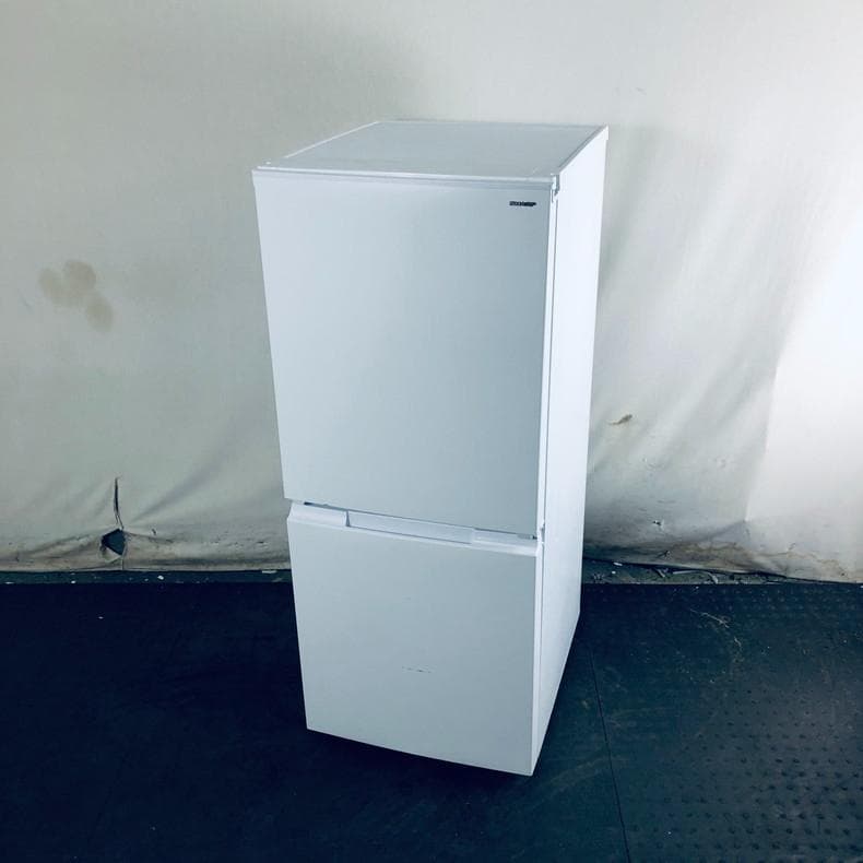 ★送料・設置無料★ 中古 2ドア冷蔵庫 シャープ (No.2872)