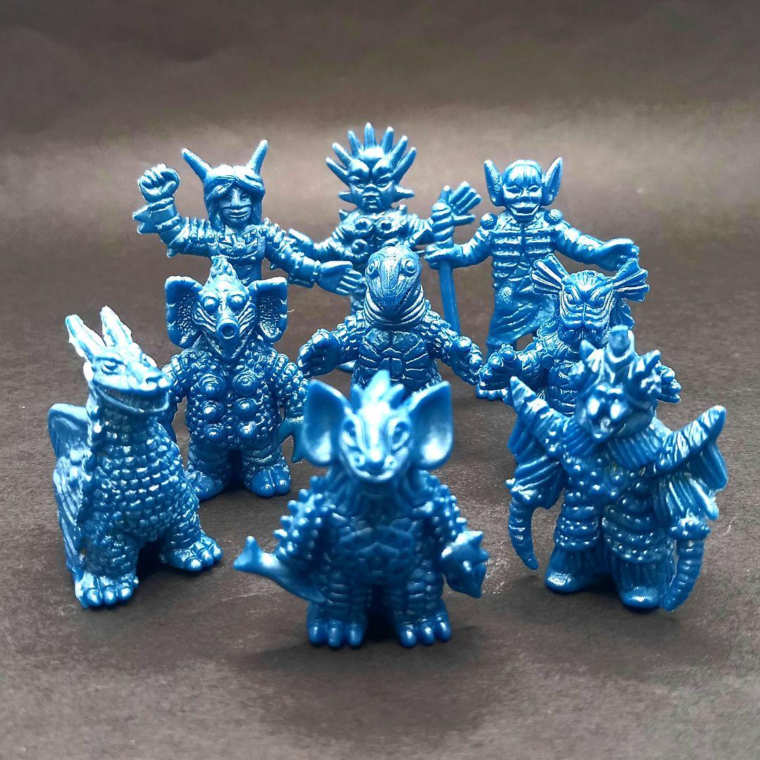 【 ヤークスン ブルメタ 9体 】ウルトラ怪獣 消しゴム 特撮 当時もの