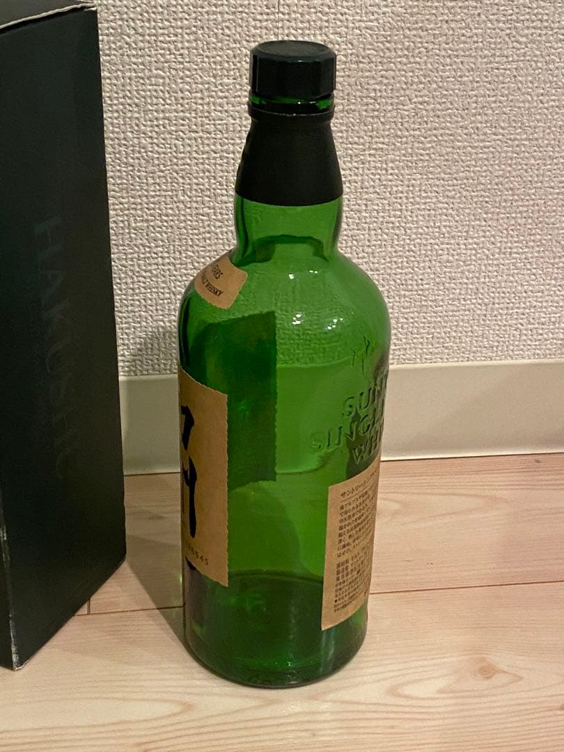 【空き瓶＋箱付き】白州18年シングルモルトウイスキー 700ml