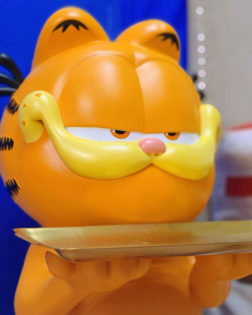 新品 ガーフィールド 特大 インテリア サイドテーブル 置物