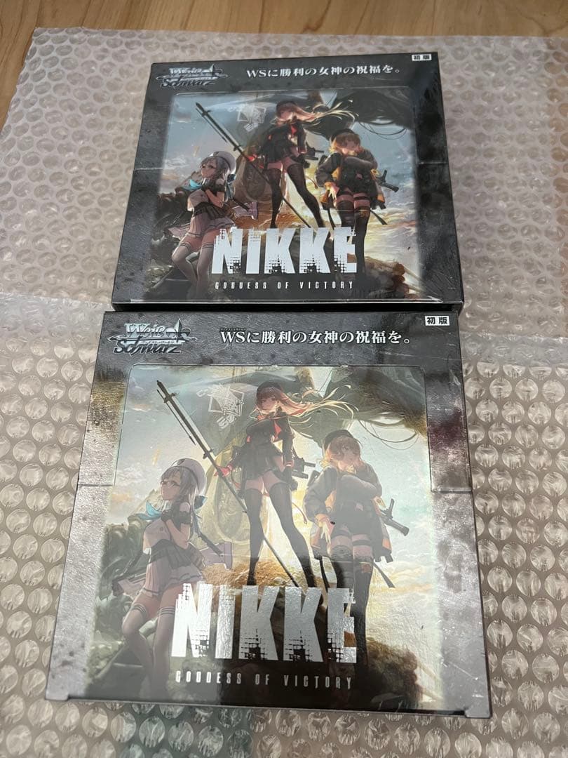 【初版シュリンク付き】ヴァイスシュヴァルツ 勝利の女神NIKKE 2box