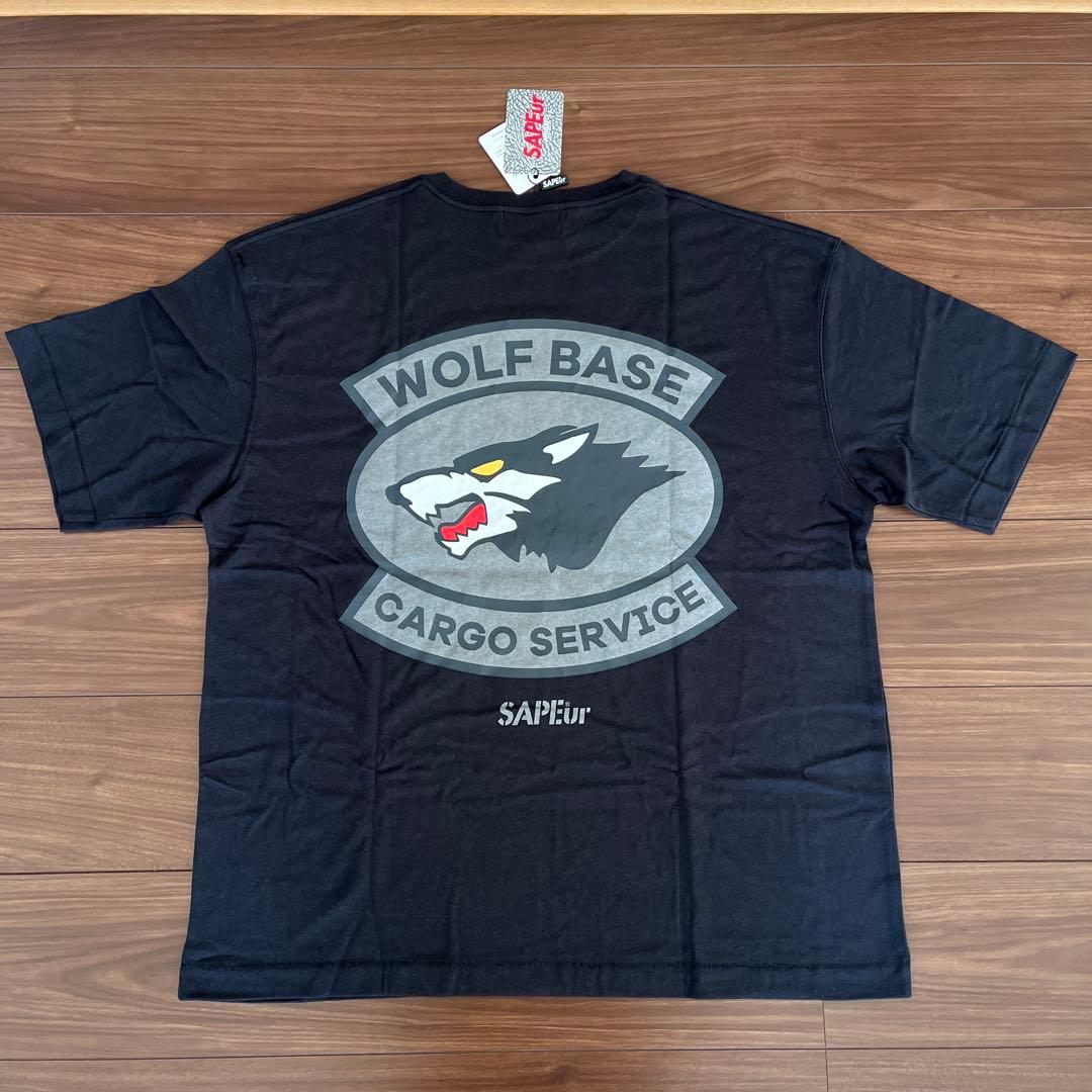 SAPEUR ブラック Tシャツ XL