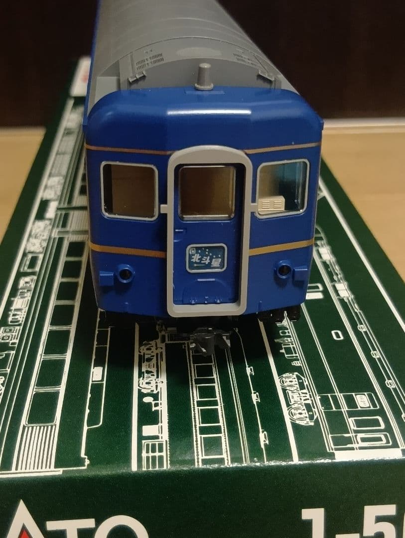 1-567 HOゲージ オハネフ25 寝台特急北斗星 増結用 ブルートレイン