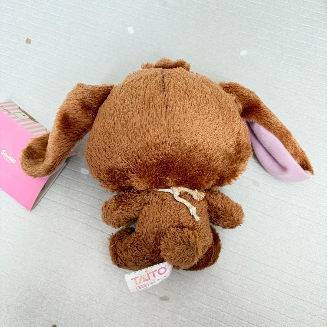 シュガーバニーズ　くろうさ　ぬいぐるみ　ミドルサイズデビュー記念ぬいぐるみ　レア