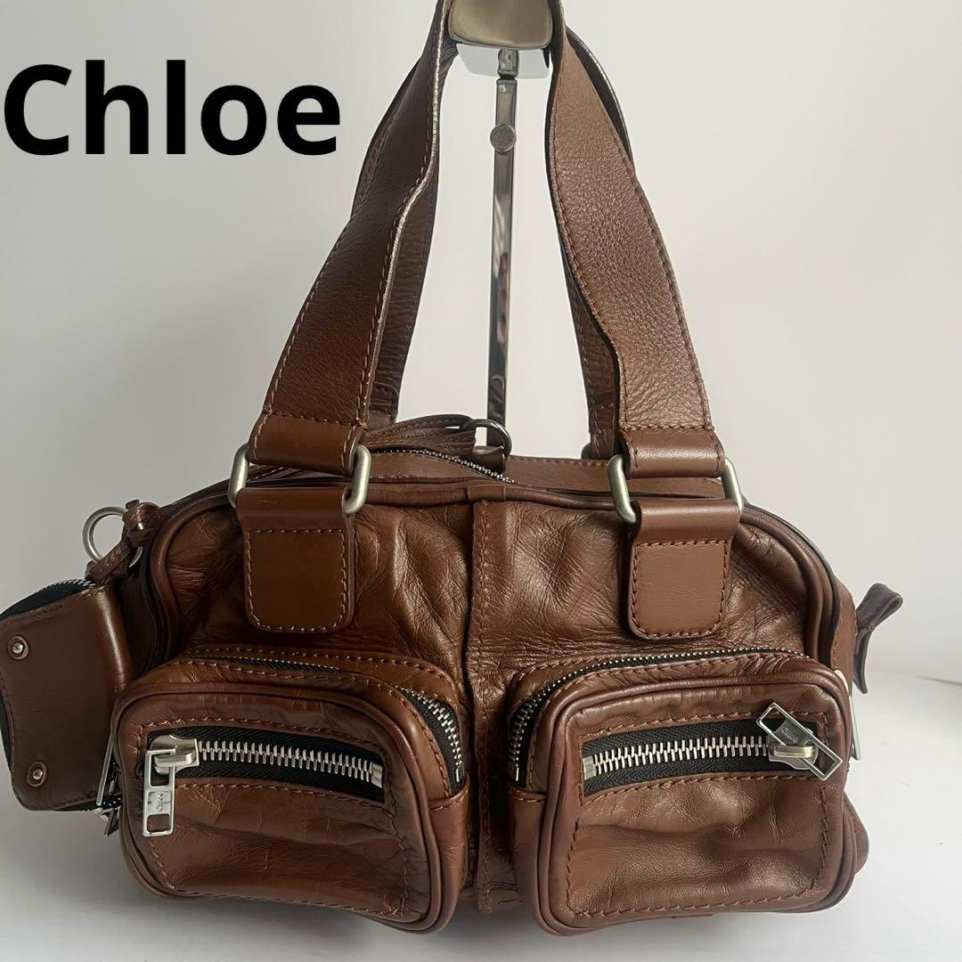 バッグ Chloe Betty Handbag Boston Leather y2k
