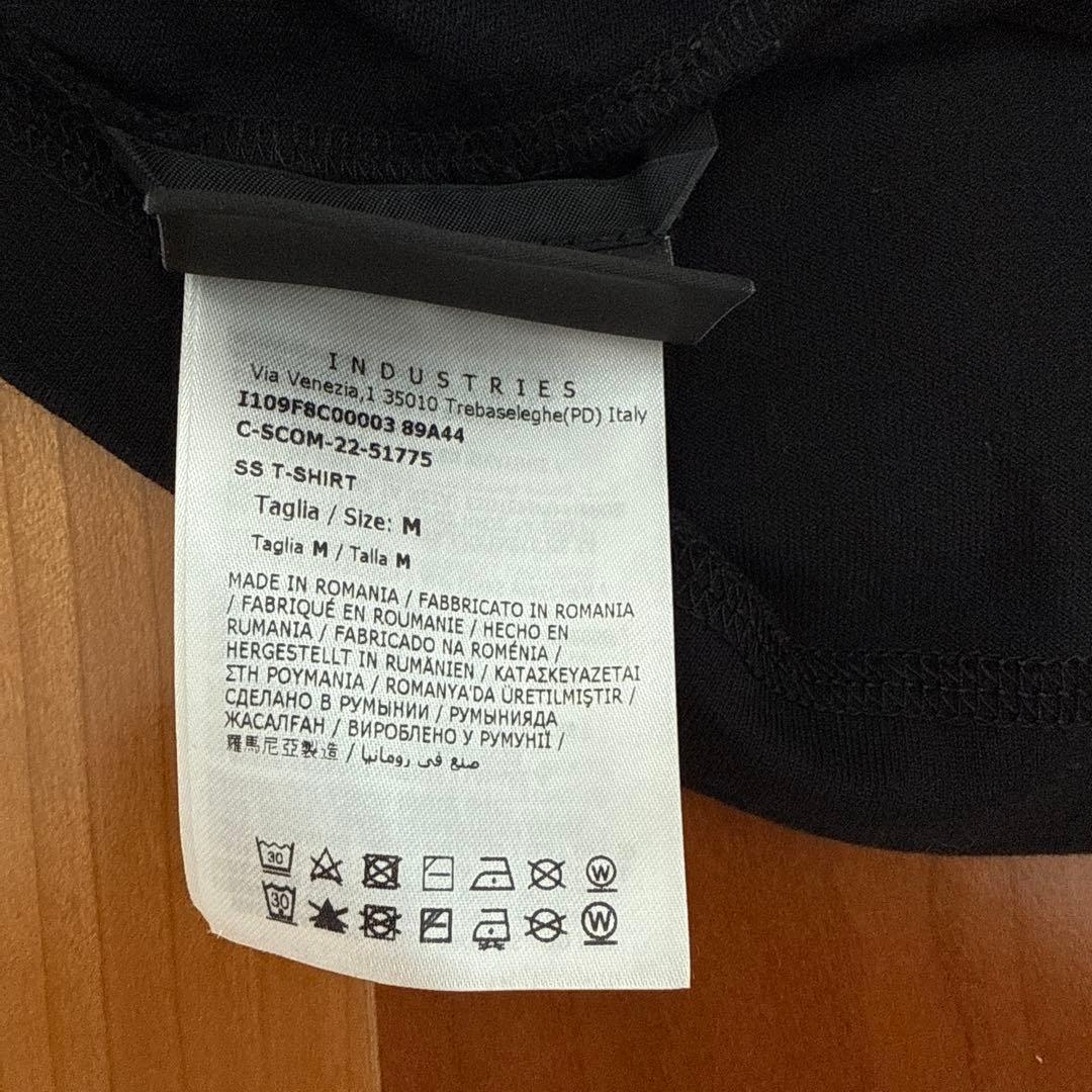 【美品】MONCLERモンクレール GENIUS 黒ブラック TシャツMサイズ