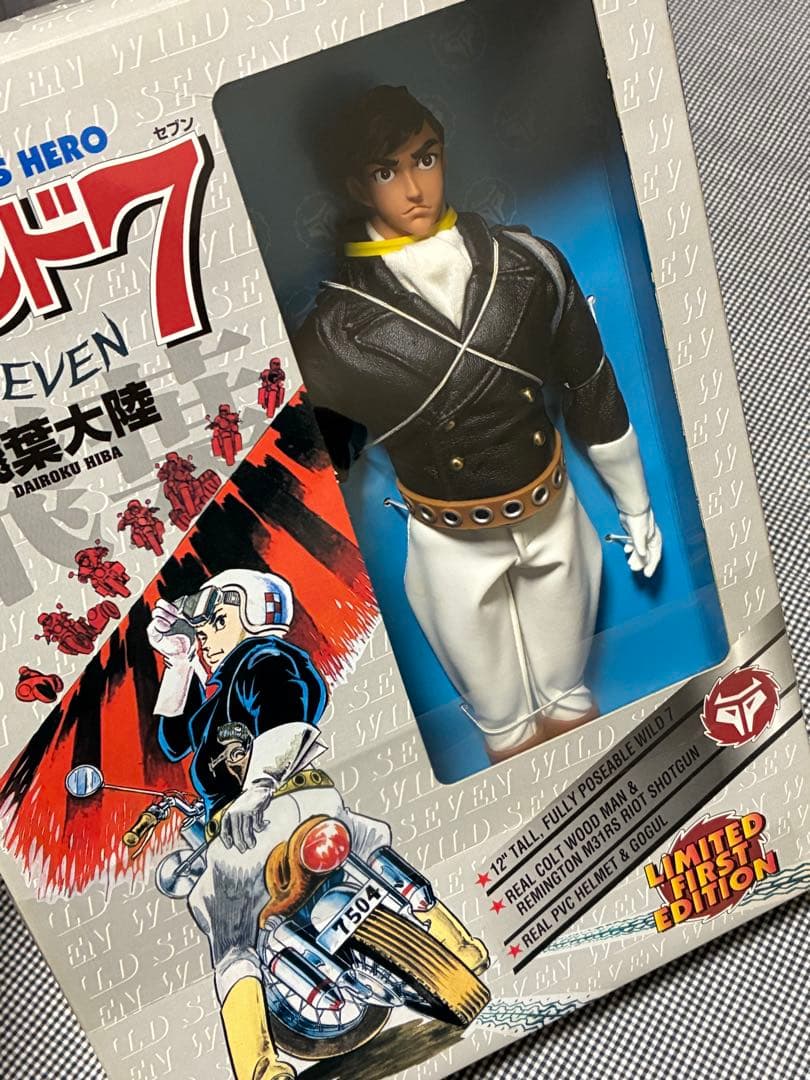 青島文化教材社製　ワイルド７　飛葉大陸