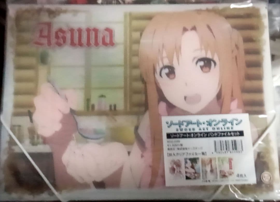 ソードアート・オンライン　SAO　アスナ　クリアファイル　セット