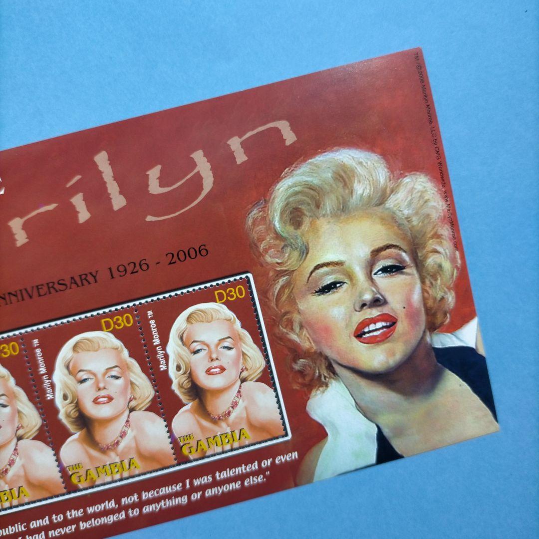 3090外国切手 海外国々 2006年 マリリンモンロー生誕80周年記念