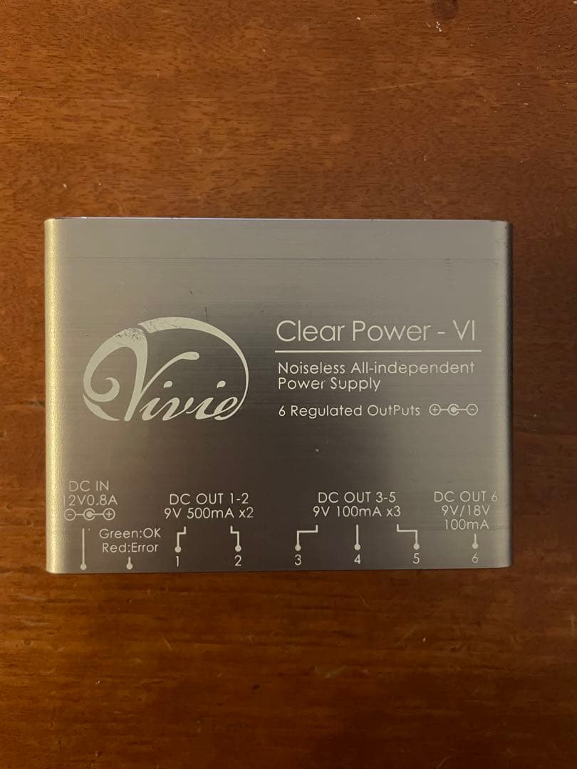 Vivie Clear Power-Ⅵ パワーサプライ エフェクター