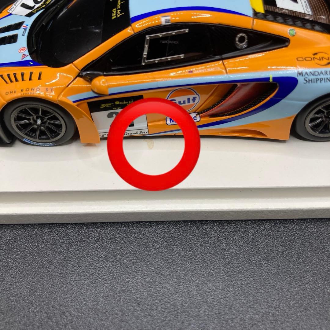 TSMMODEL 1/43マクラーレンMP4-12C2011マカオGP3位