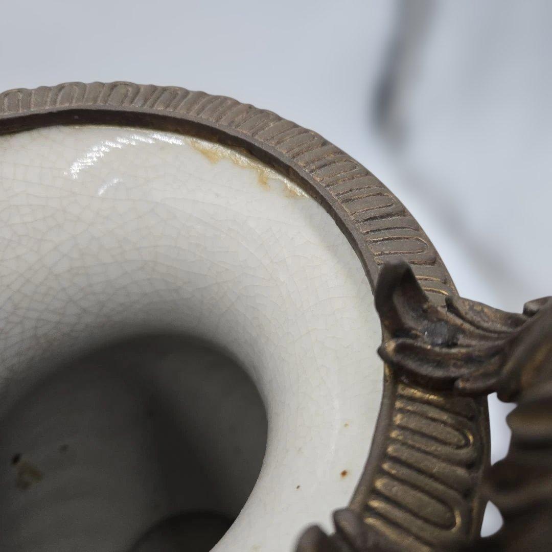 リモージュ イタリア風 花器 アンティーク