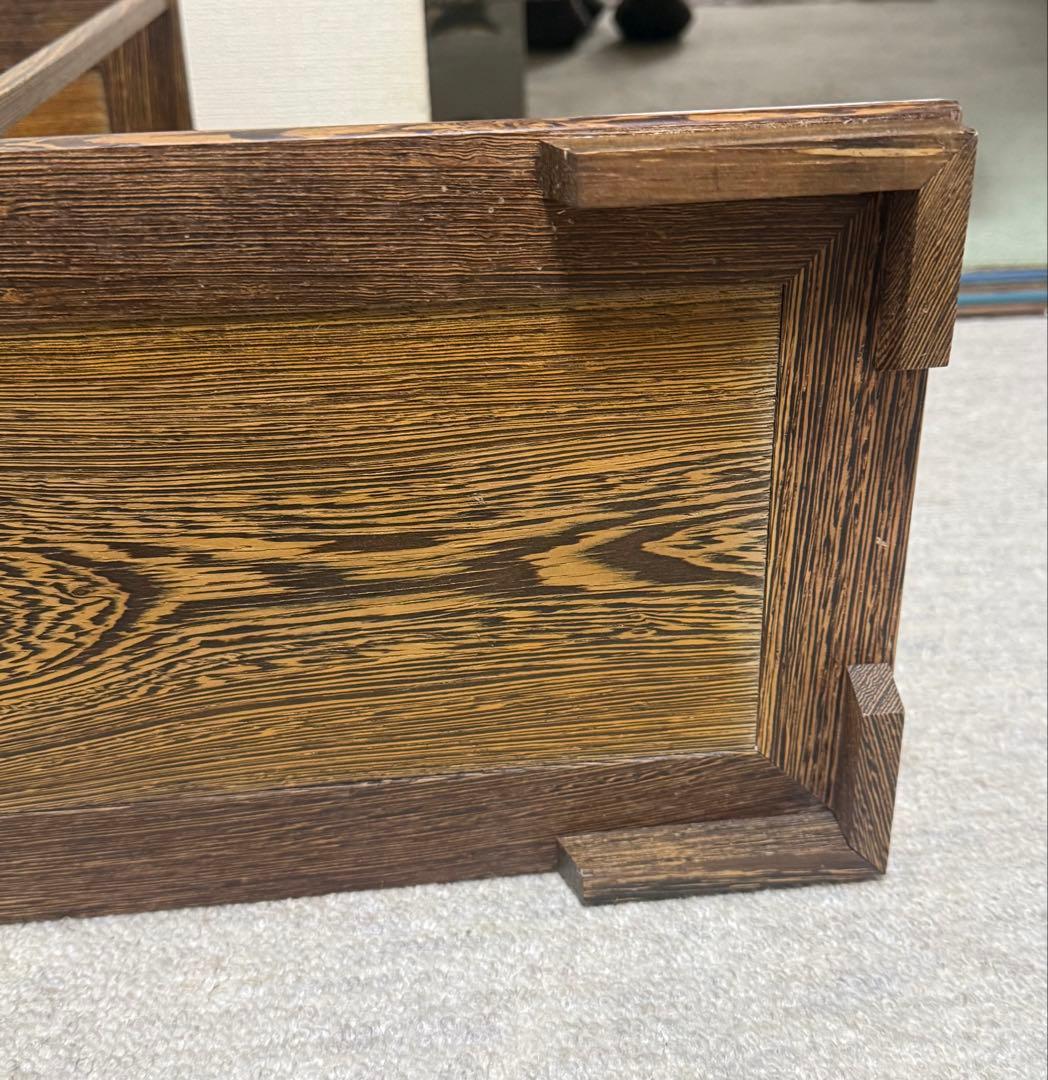 茶棚　タガヤサン　違い棚　茶道具　送料込み251220