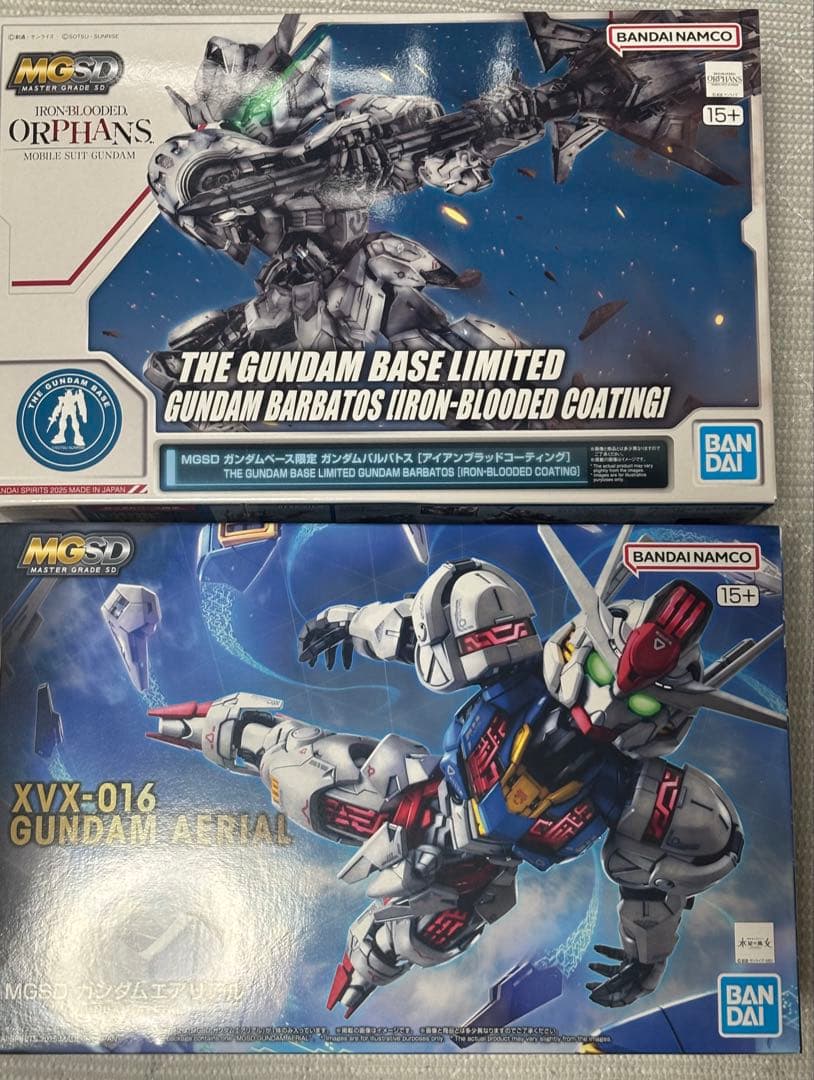 ガンプラ　 MGSDバルバトス ガンダムエアリアル