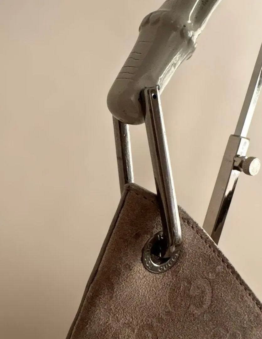 Gucci グッチ バンブー GGキャンバス ショルダーバッグ