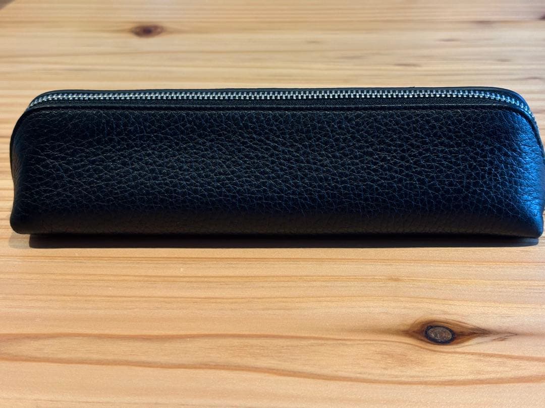 【美品】SMYTHSON/スマイソン/ペンケース/レザー/ブラック