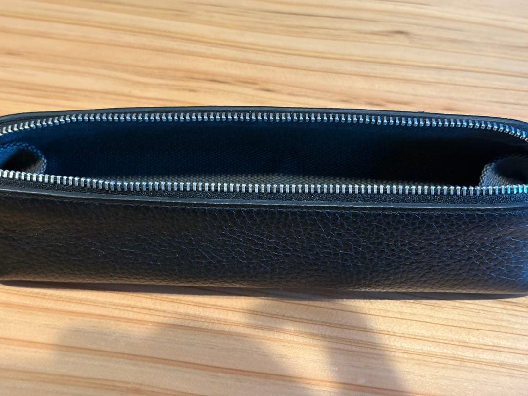 【美品】SMYTHSON/スマイソン/ペンケース/レザー/ブラック