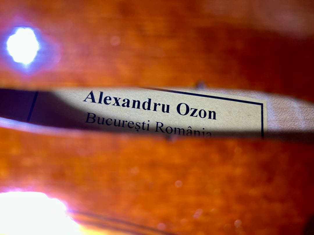 Alexandru Ozon アレクサンドルオゾン2007年製弓あり価格相談可