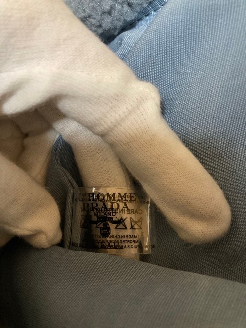 限定品ノベルティフリースハンドバッグ グレー