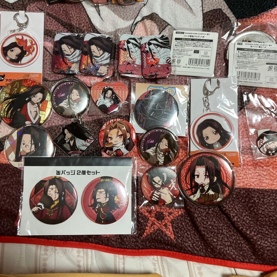 【まとめ売り】シャーマンキング　ハオ　缶バッジ他
