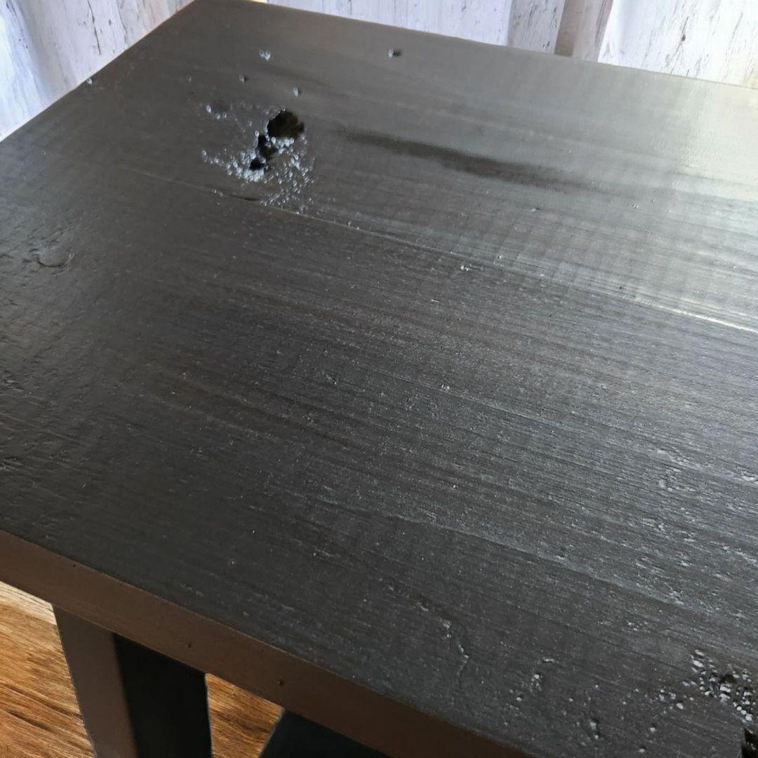 海さま、オーダーメイドページ 天然材を使用した古材風　シンプルなスツール