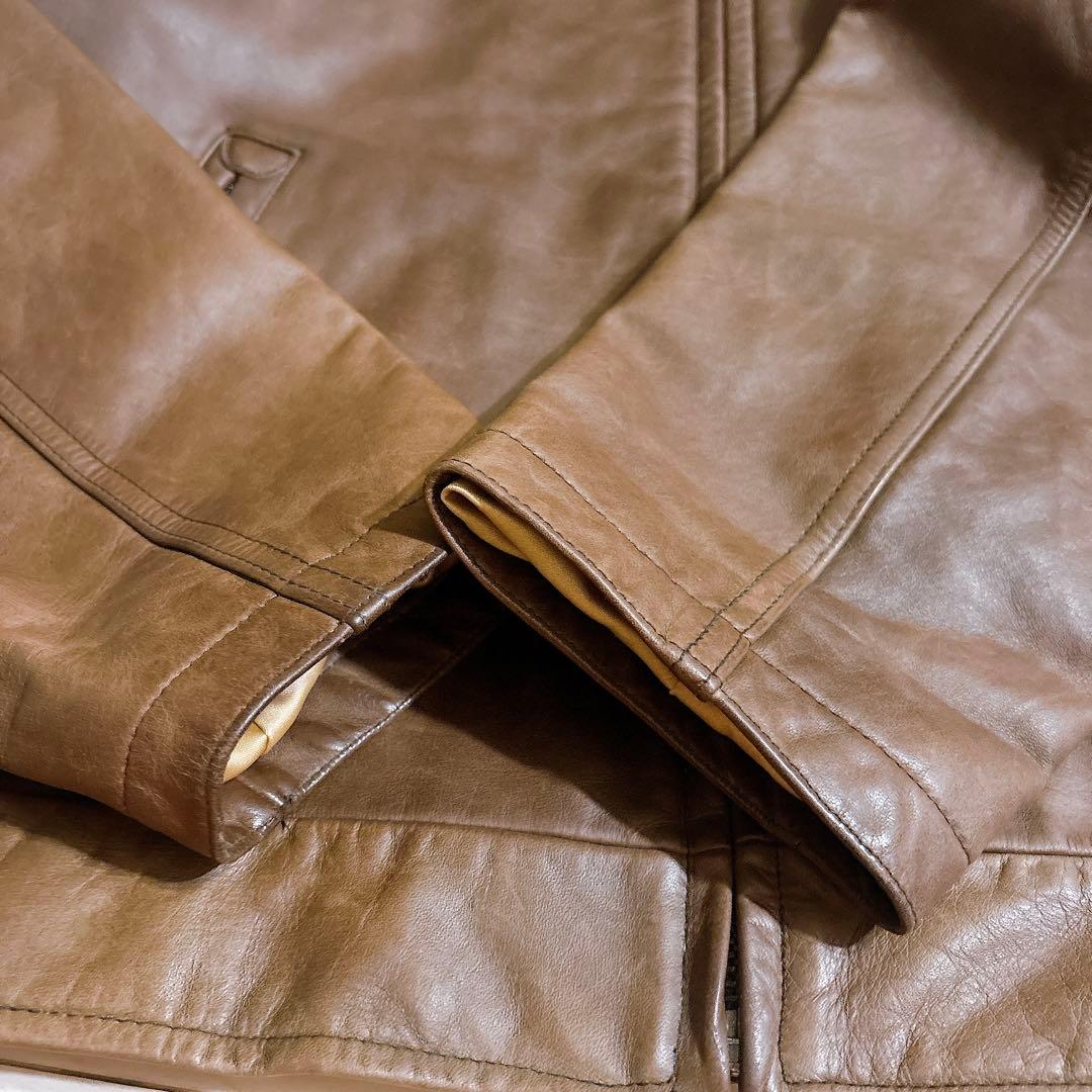 希少 オールド   レザージャケット スイングトップ