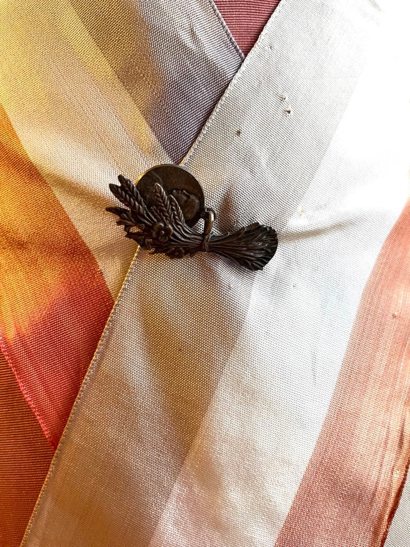 超レア　フランスアンティーク　チャイルドトルソー　ブローチ＆布花付き　たのメル便